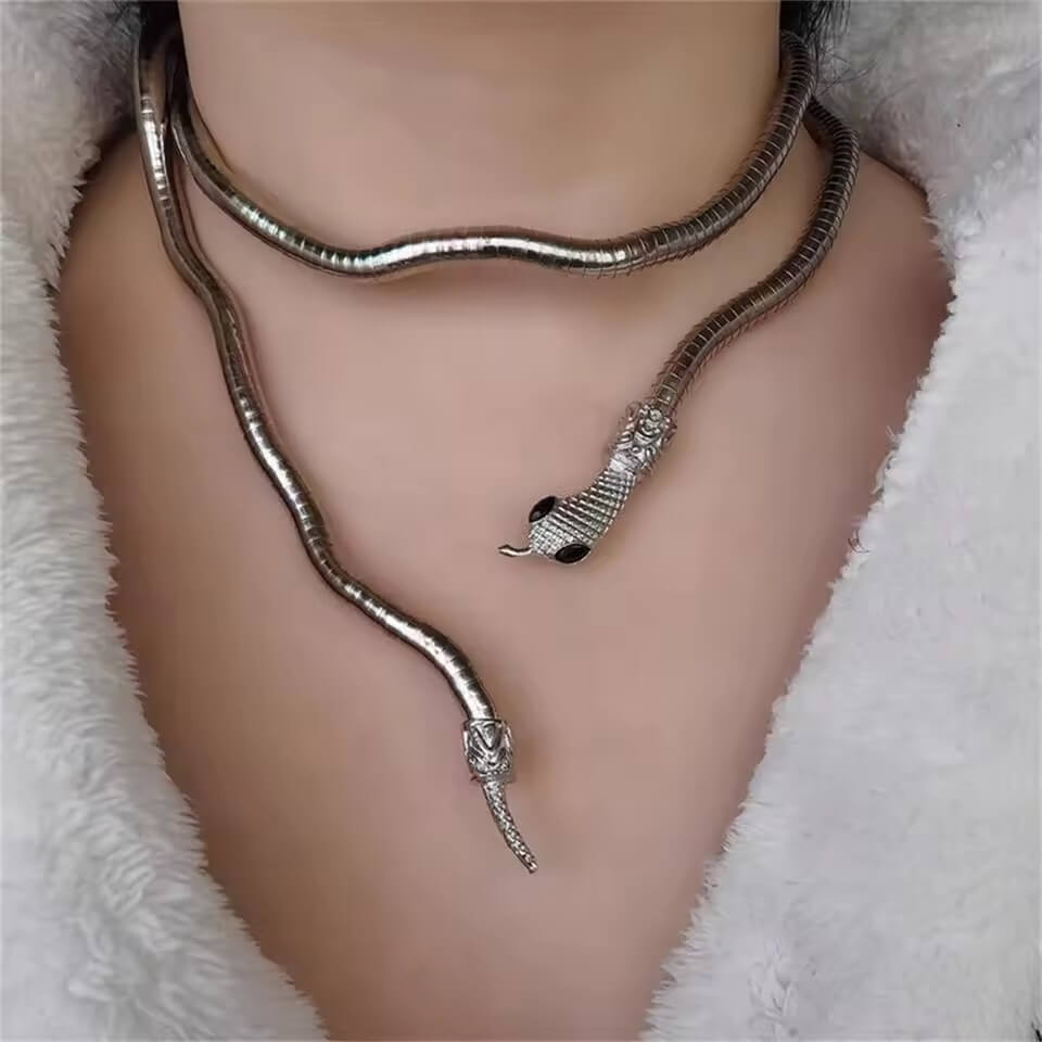 Serpent Wrap Viking Jewelry Bracelet or Necklace