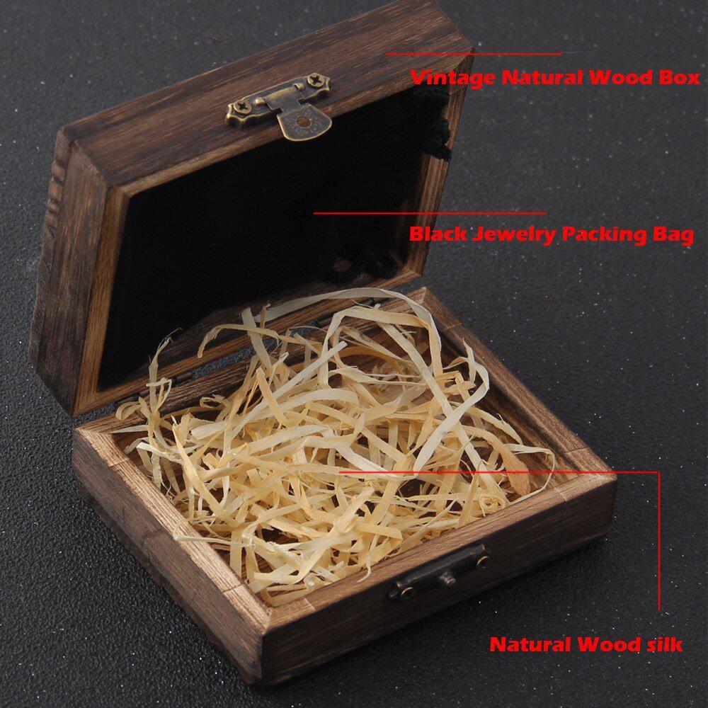 Viking Valknut Talisman Pendant Necklace-6