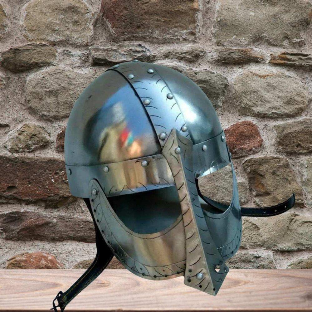 Ragnar Lothbrok Viking Helmet - Handmade
