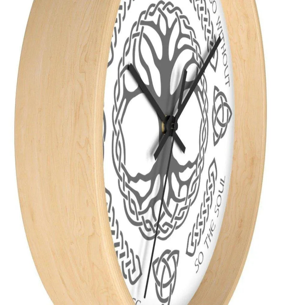 Viking Tree of Life Wall Clock-3-Viking Warrior