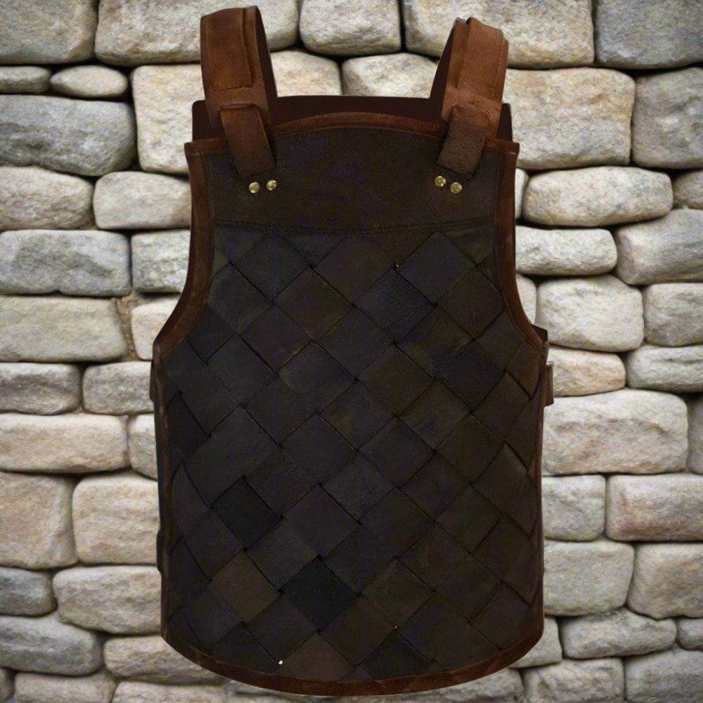 norse leather lamellar cuirass