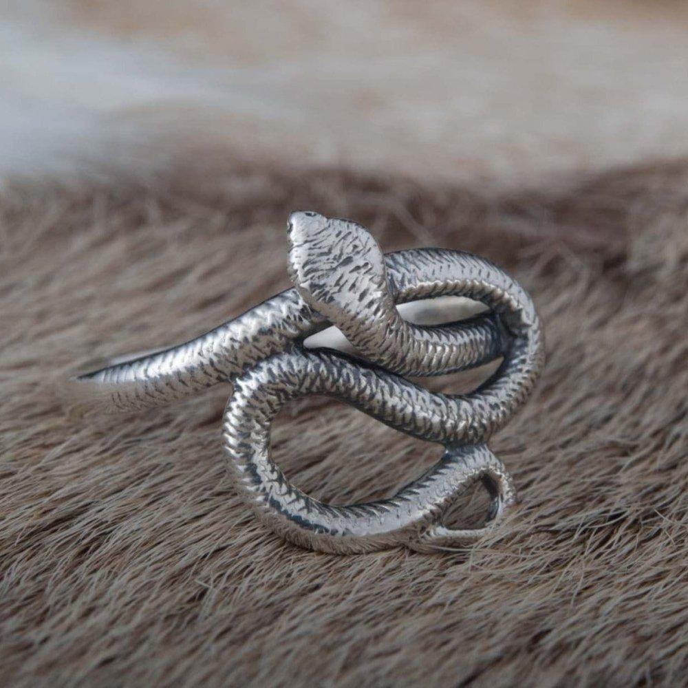 925 Silver Snake ring, Unique Fashion Ring