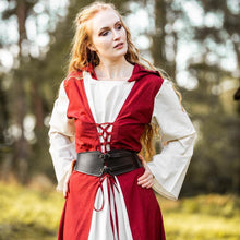 Black Leather Bodice Belt