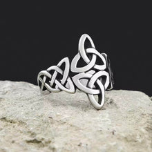 Celtic Knot Stainless Steel Ring
