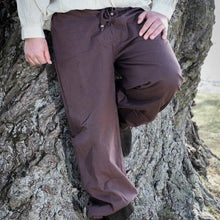 Loose Cuff Viking Pants | Lace-Up Closure-1-Viking Warrior