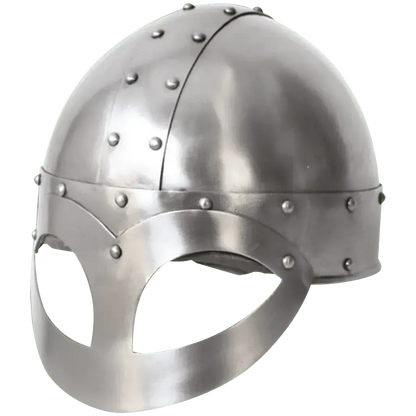 Steel Viking Face Guard Helmet | Medieval Combat Gear-4-Viking Warrior