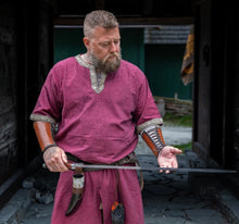 🔥 NEW Red Viking Tunic | Short Sleeves