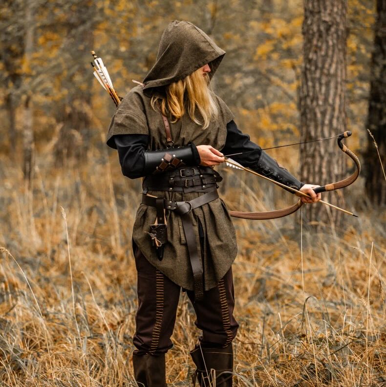 NEW Hooded Green Ranger Style Tunic