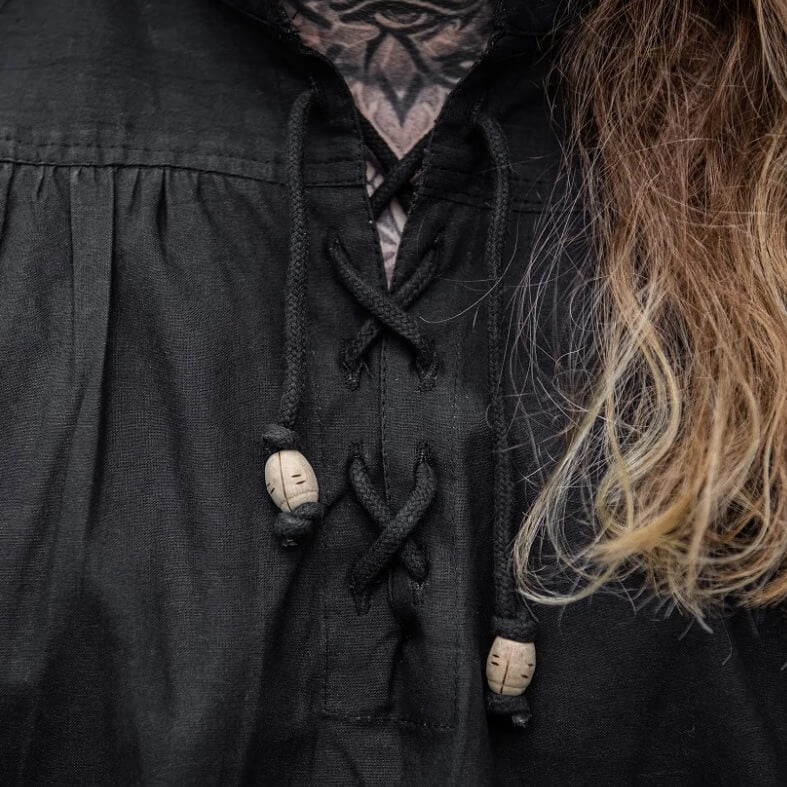 NEW Black Sleeveless Period Shirt