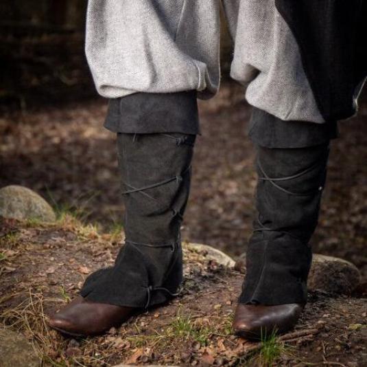 Turn your Regular Shoes into Period-ready Footwear | Black or Brown Leather-1-Viking Warrior
