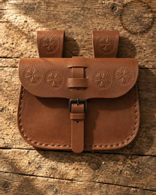 Brown Viking Belt Bag | Handmade Leather