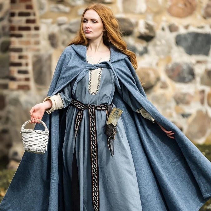 Viking Tie Belt for Ladies Dresses | Black