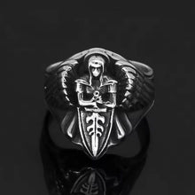 Viking Valkyrie Statement Ring | Sculptural Design