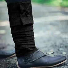 Viking Woolen Calf Wraps (Pair) | Historical Legwear-1-Viking Warrior