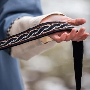 Viking Tie Belt for Ladies Dresses | Black
