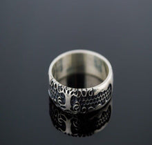 Yggdrasil Symbol Ring Sterling Silver Handmade Jewelry-2