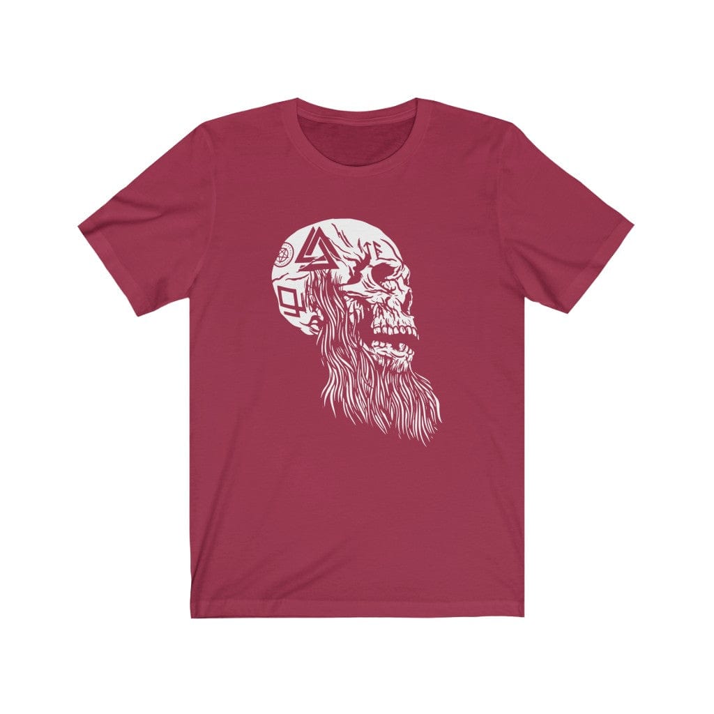Bearded Viking Skull Shirt