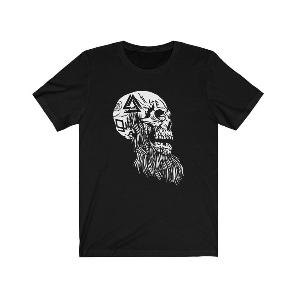 Bearded Viking Skull Shirt