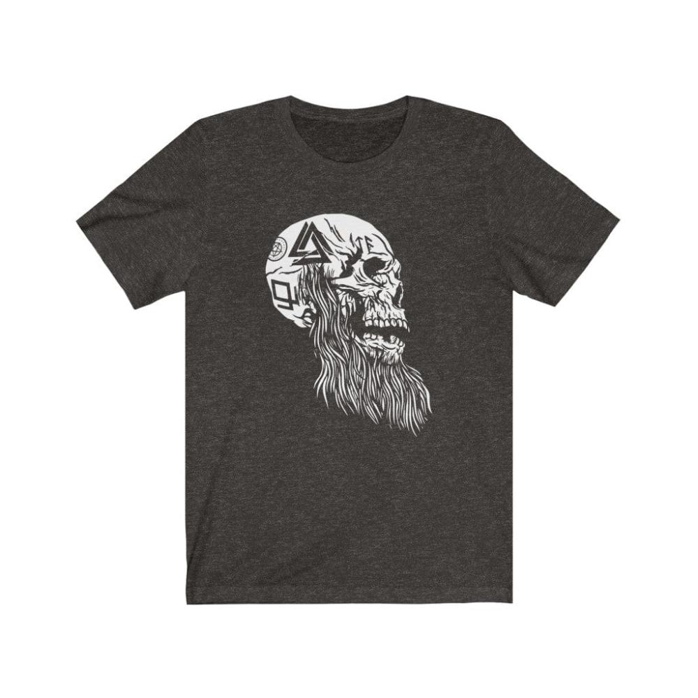Bearded Viking Skull Shirt