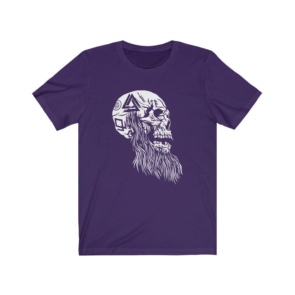 Bearded Viking Skull Shirt