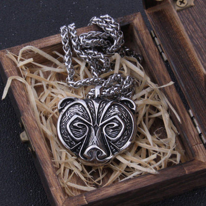 Berserker Bear Totem Necklace