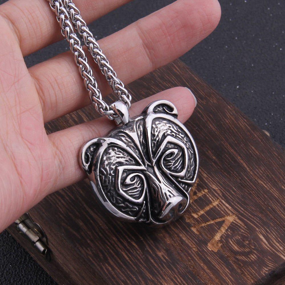 Berserker Bear Totem Necklace