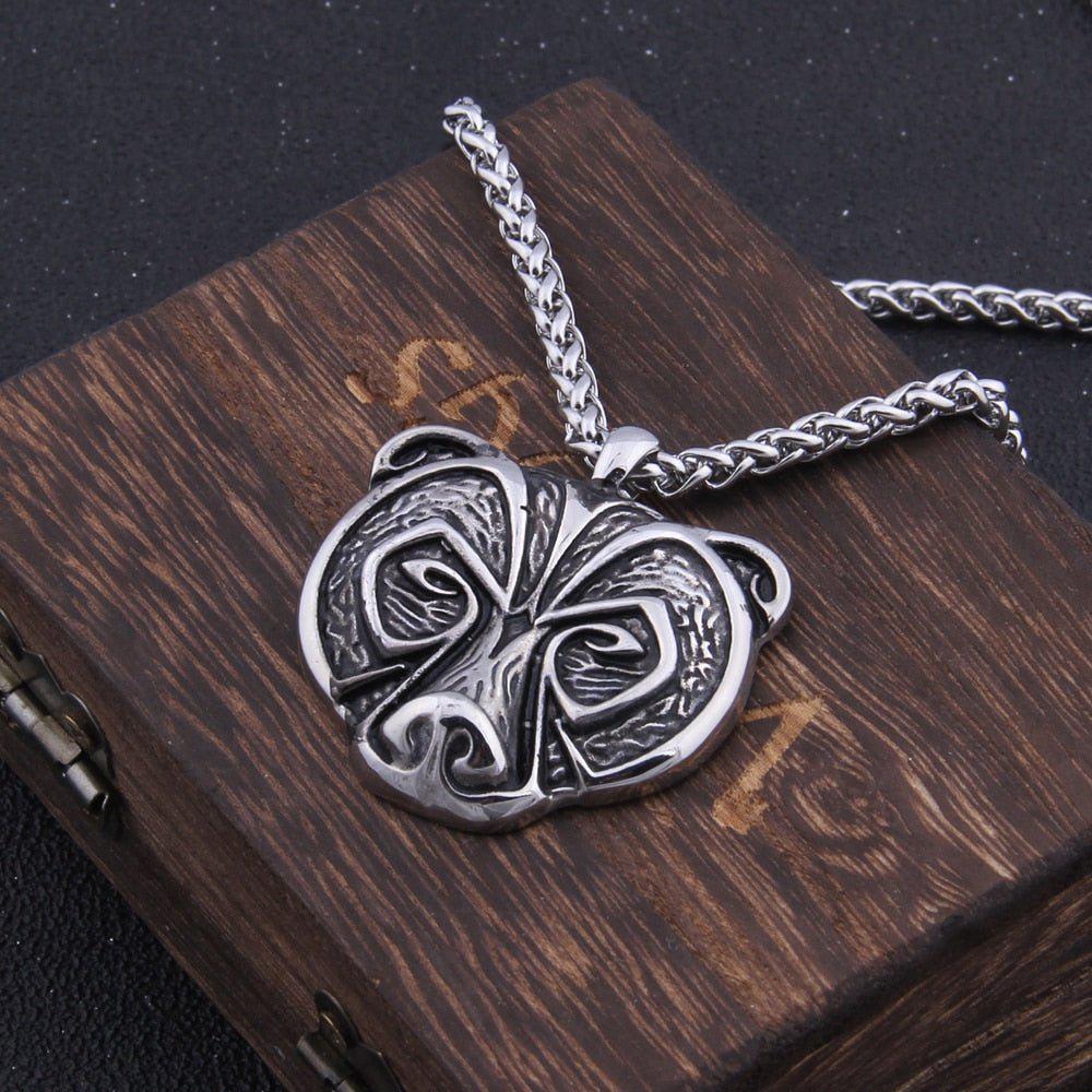 Berserker Bear Totem Necklace