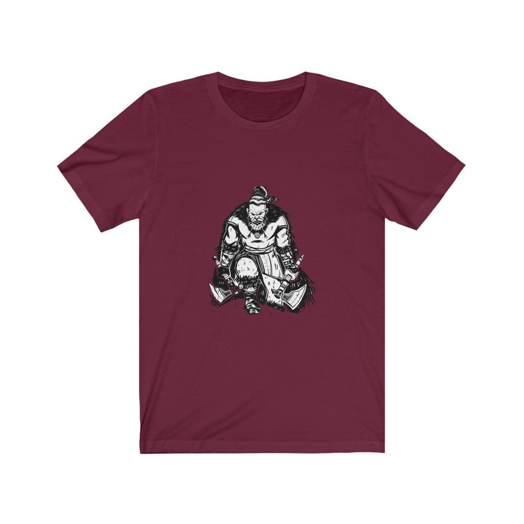 Berserker Viking Warrior With Two Axes Shirt