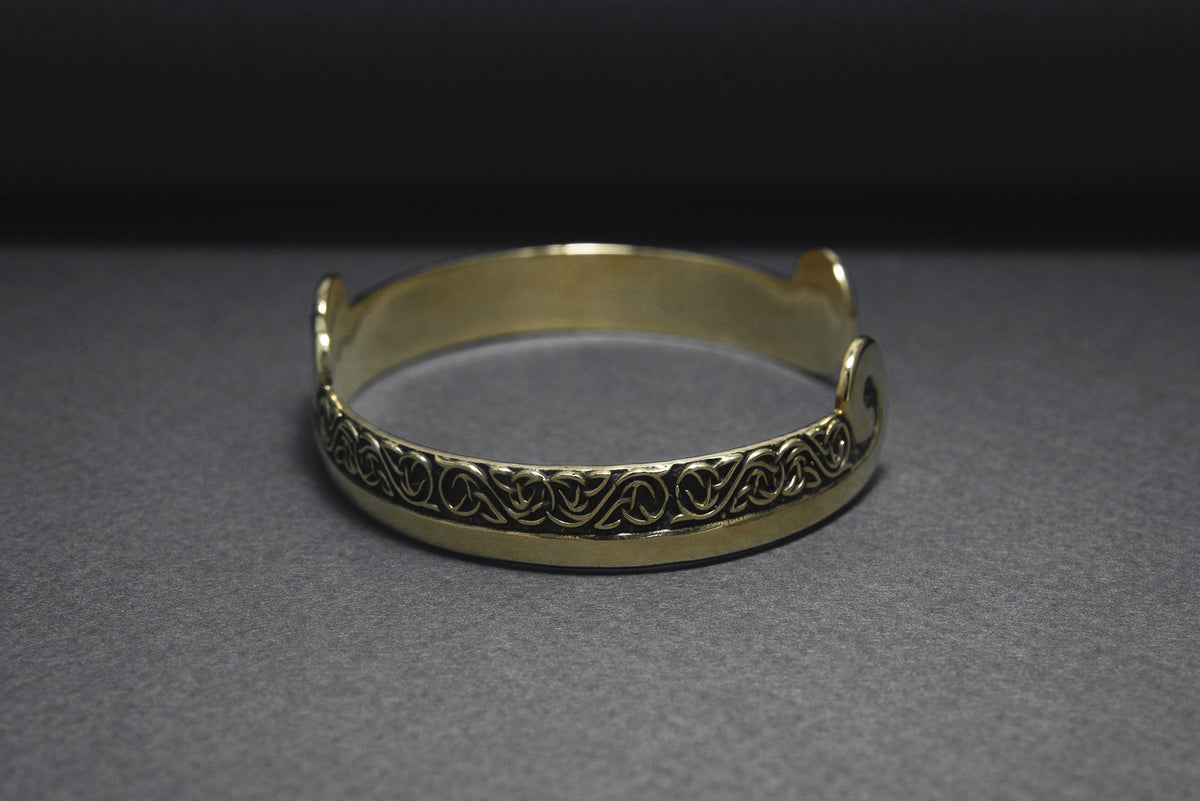 Bronze Viking Troll Bracelet