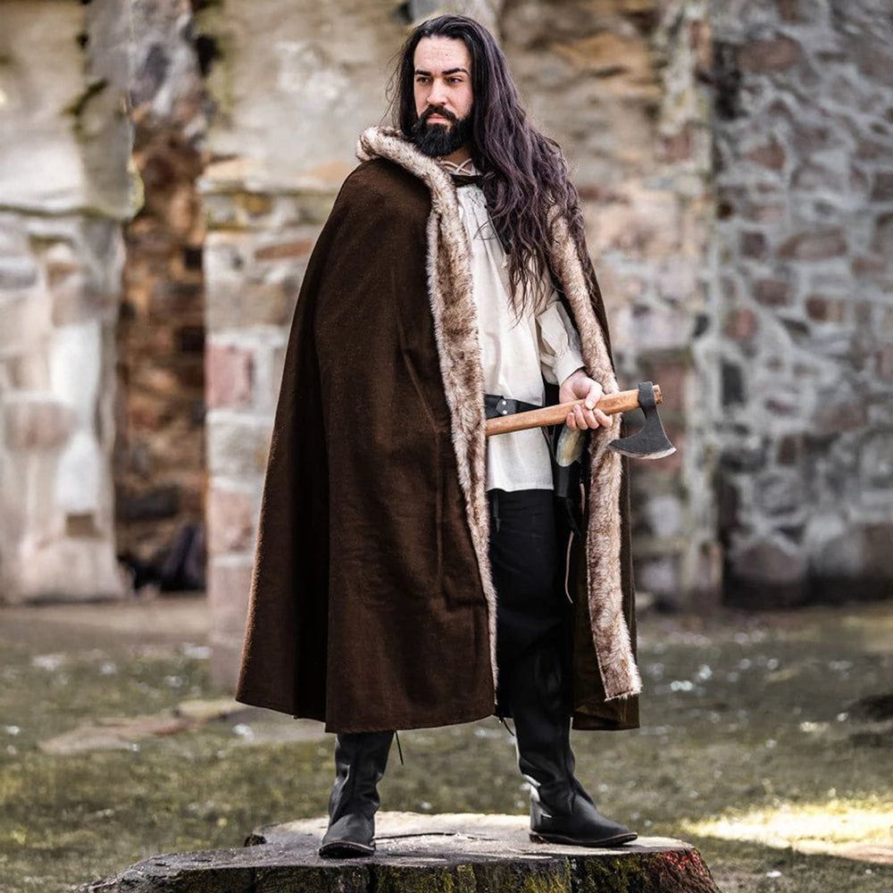 Real fur cloak deals