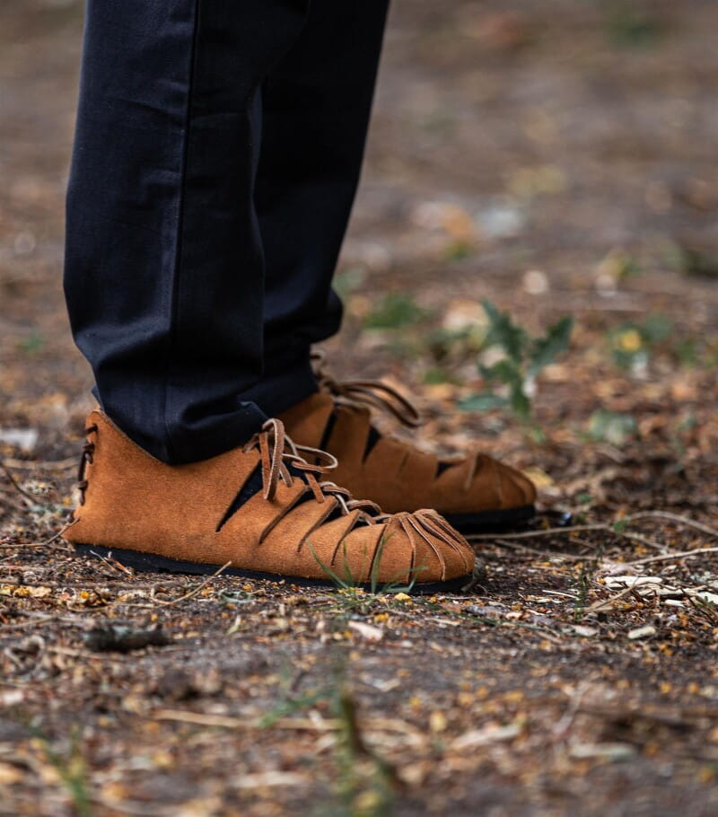 Ladies Viking Womens Shoes | Suede Leather Bundschuhe