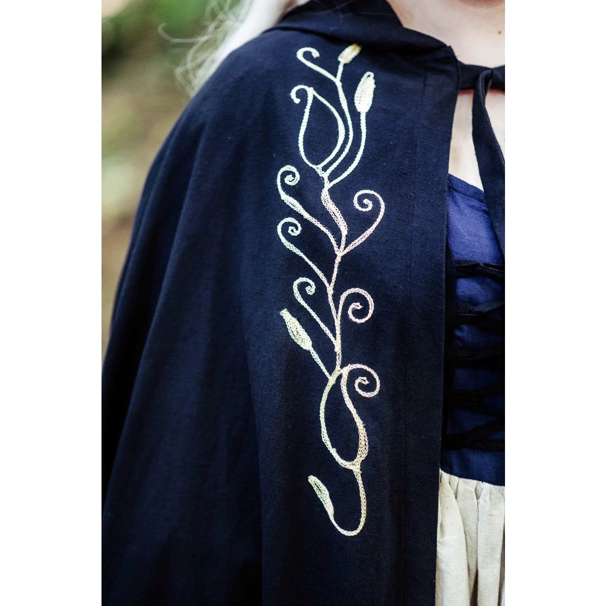 Viking Cloak With Embroidery