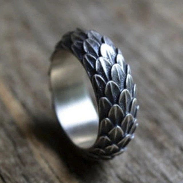 Dragon Scale Viking Ring-1