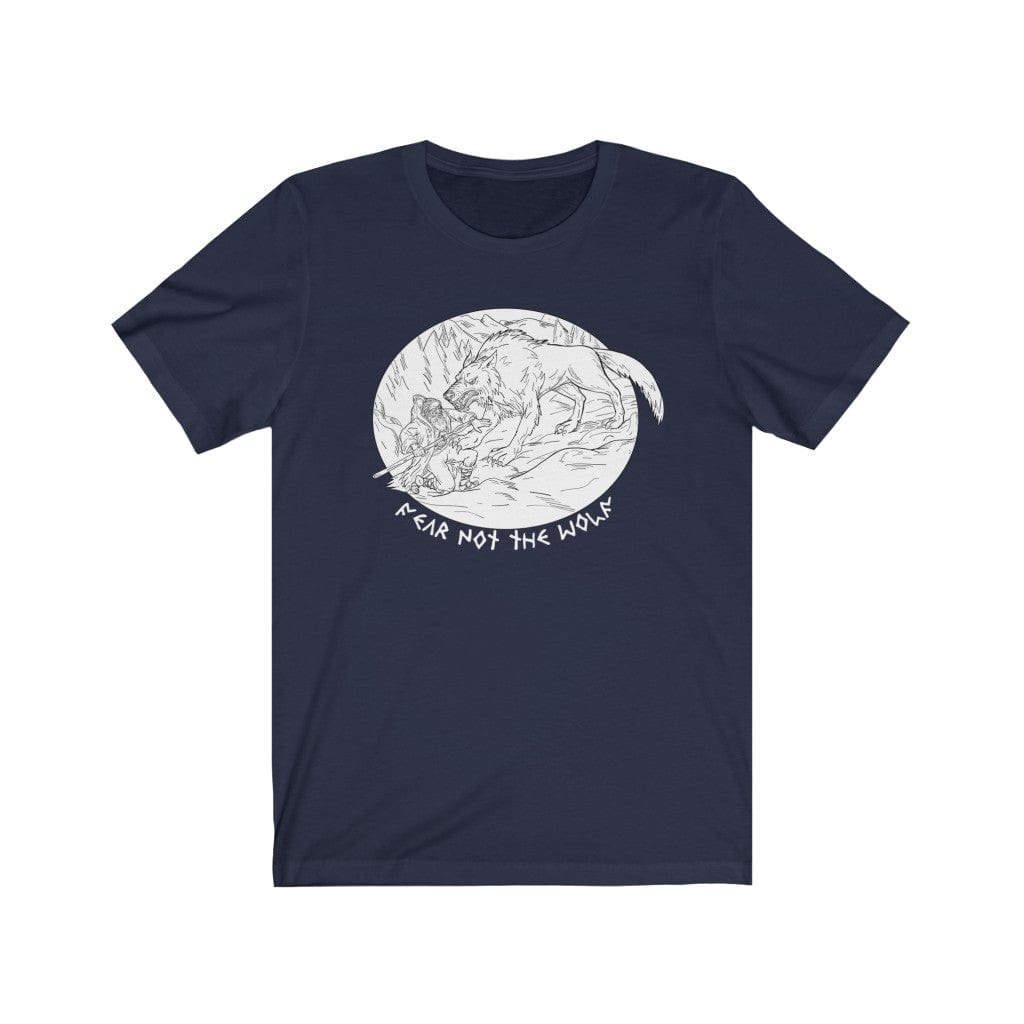 Fear Not The Wolf Viking Shirt