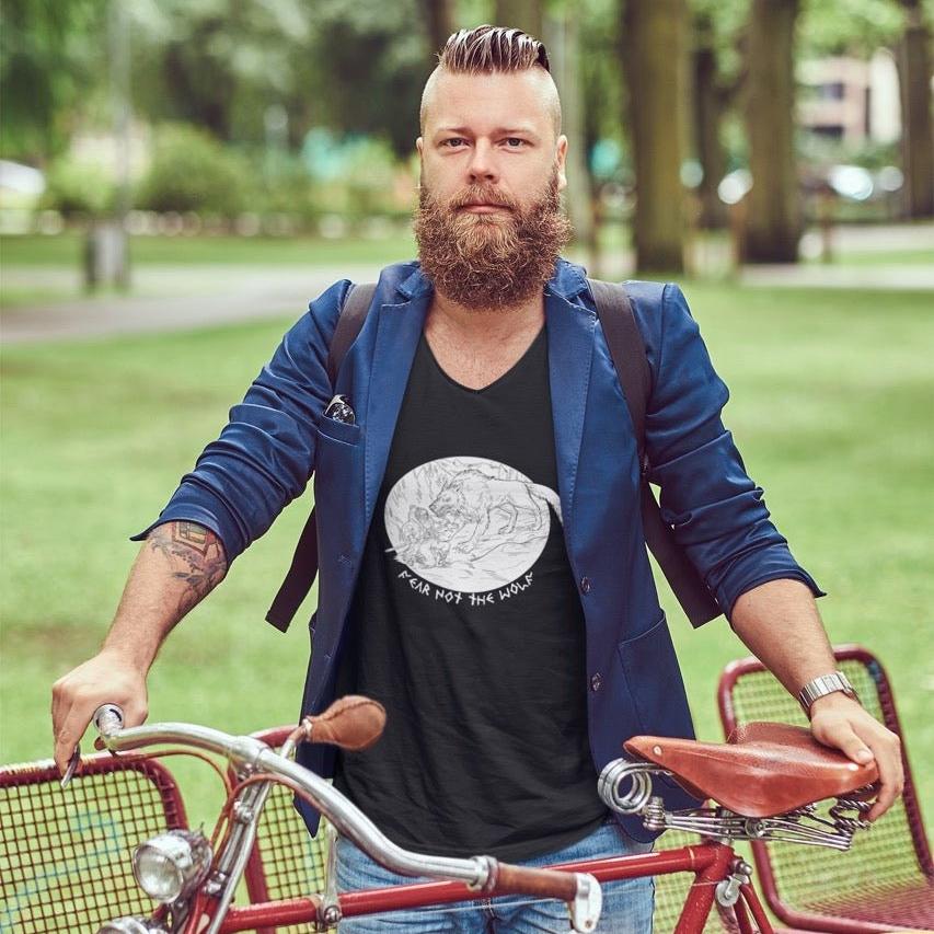 Fear Not the Wolf Fenrir Wolf Totem Viking Shirt