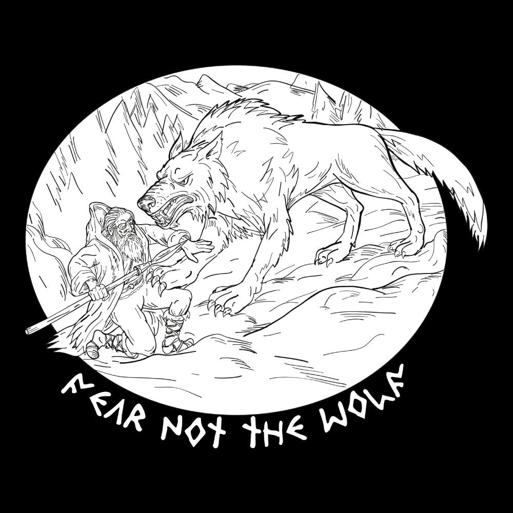 Fear Not The Wolf Viking Shirt