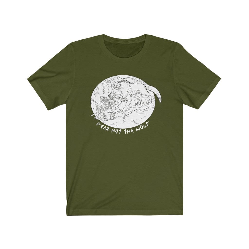 Fear Not The Wolf Viking Shirt