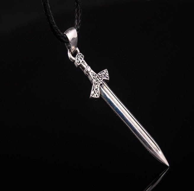 Firebird Phoenix Sterling Silver Pendant Pagan Jewelry-1