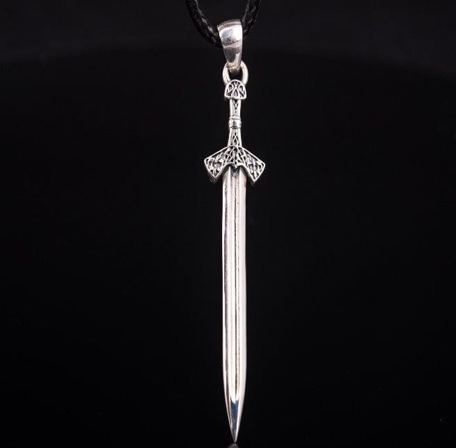 Firebird Phoenix Sterling Silver Pendant Pagan Jewelry-2