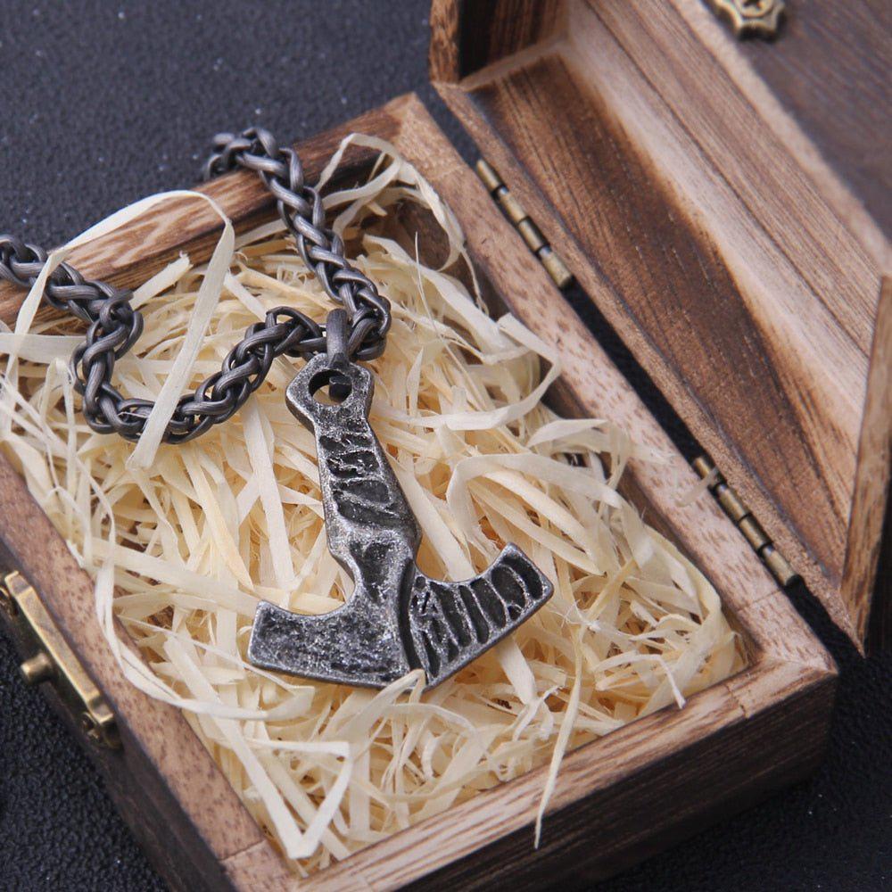 Forged Viking Hammer of Thor Necklace from Viking Warrior Co.