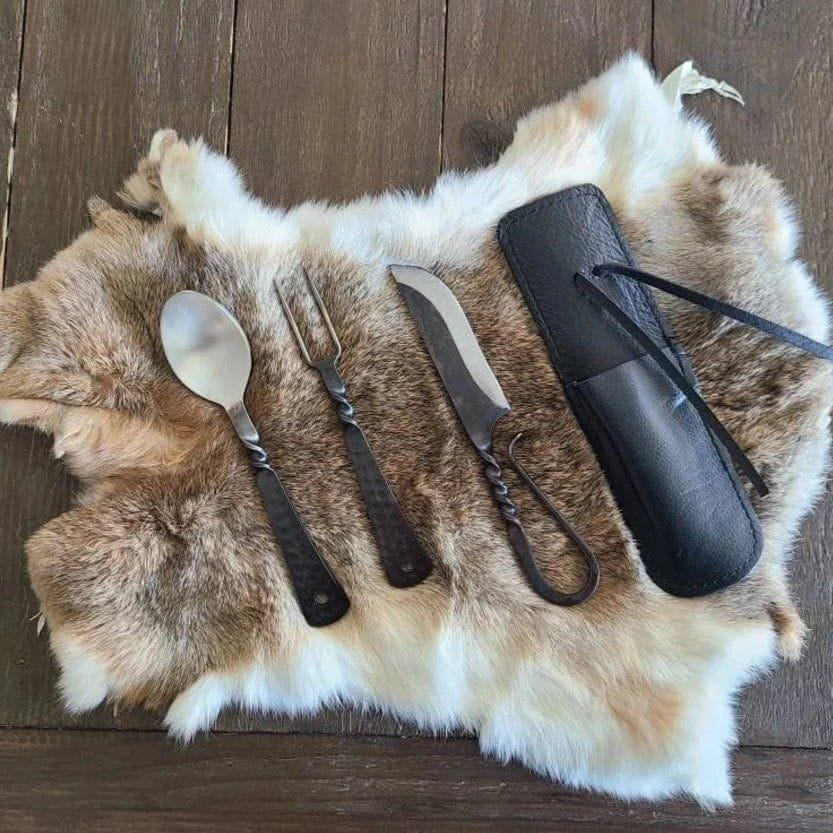 Hand-Forged Medieval Cutlery