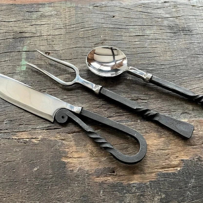 Hand-Forged Medieval Cutlery