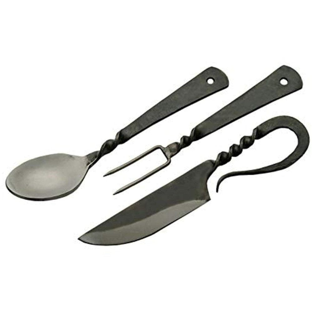 Hand-Forged Medieval Cutlery
