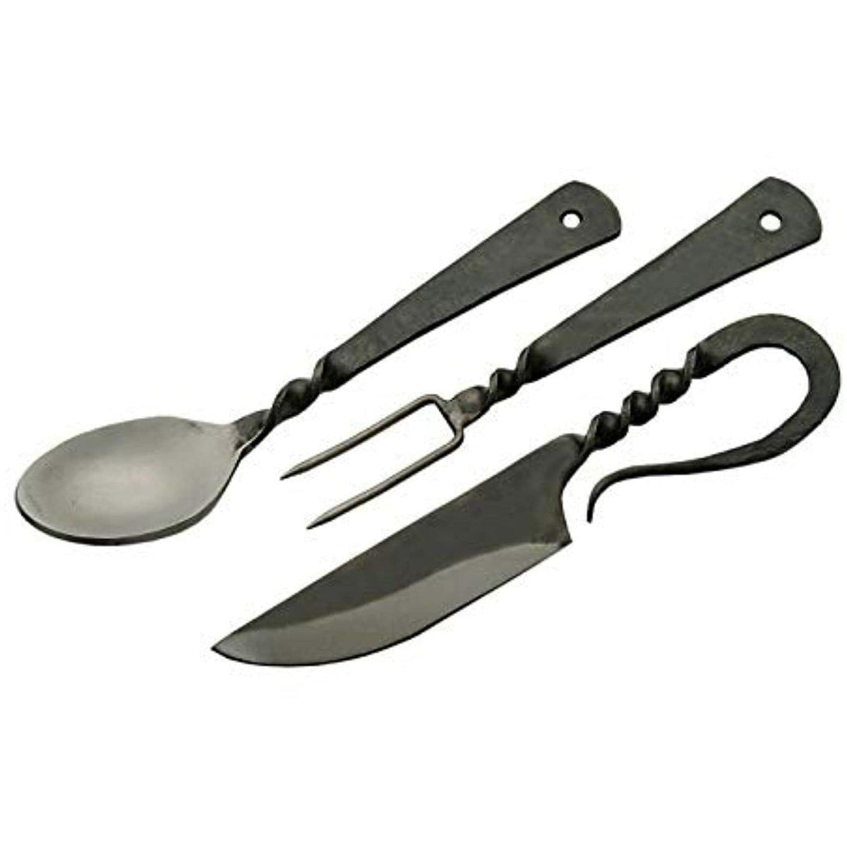 Hand-Forged Medieval Cutlery