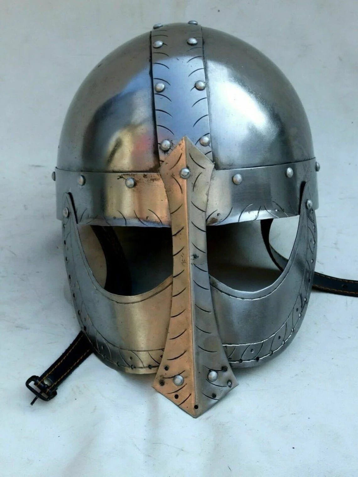Ragnar Lothbrok Viking Helmet - Handmade
