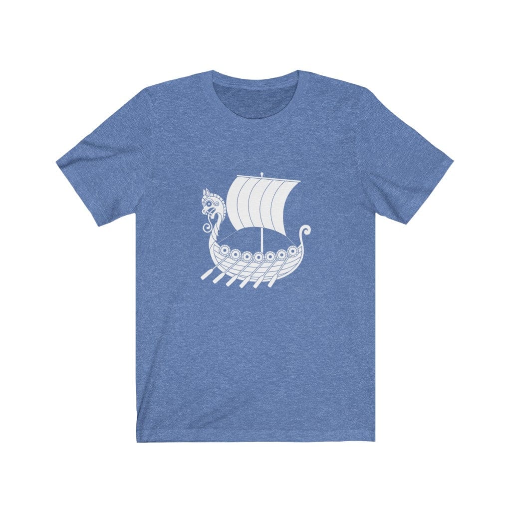 Knotwork Viking Ship T-Shirt