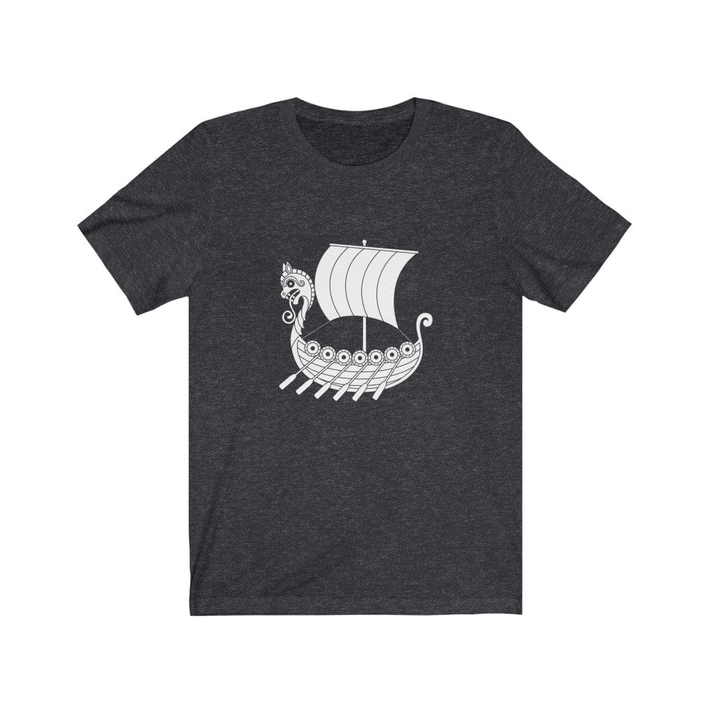 Knotwork Viking Ship T-Shirt