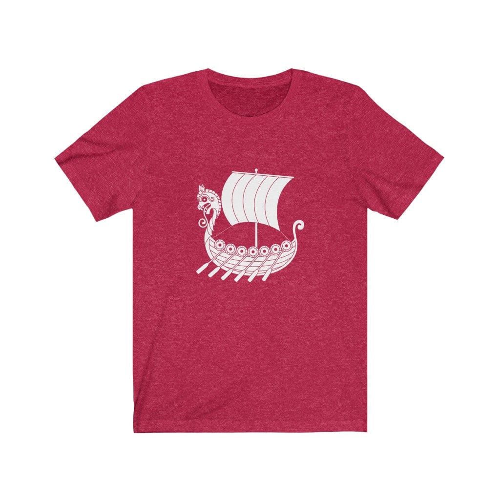 Knotwork Viking Ship T-Shirt