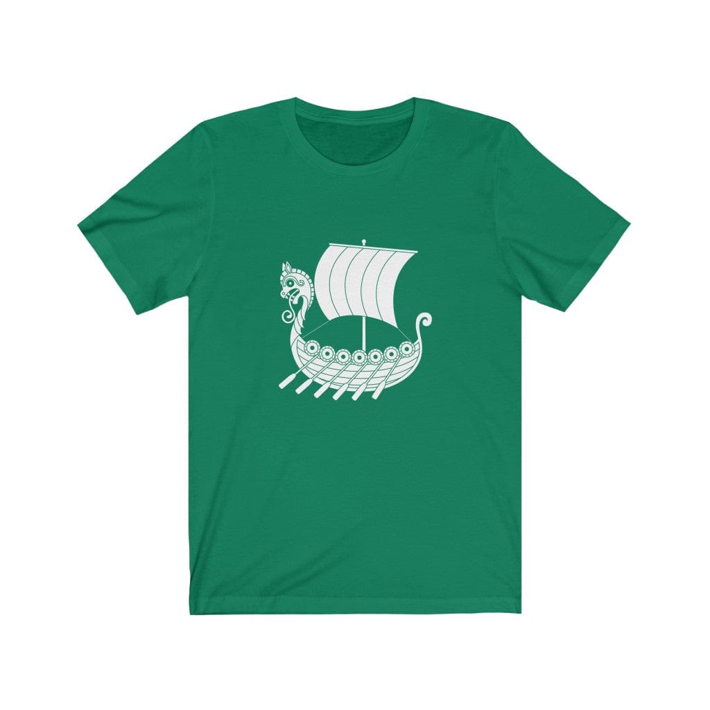 Knotwork Viking Ship T-Shirt