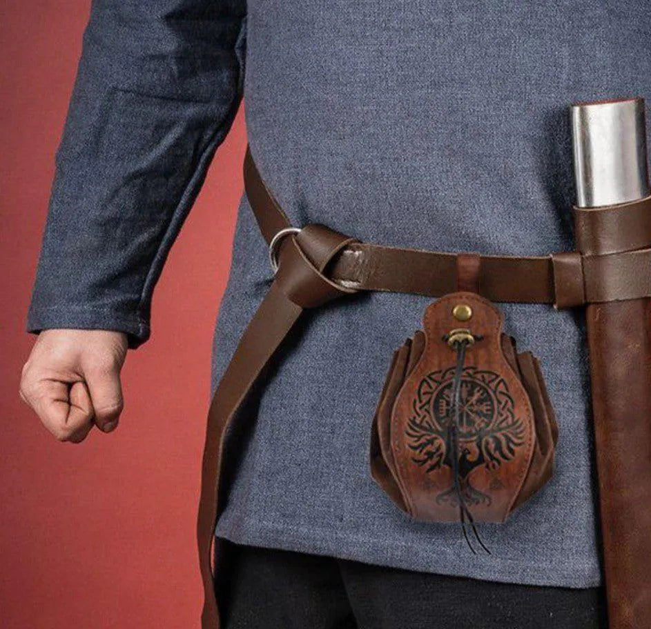 Viking Coin Belt Pouch